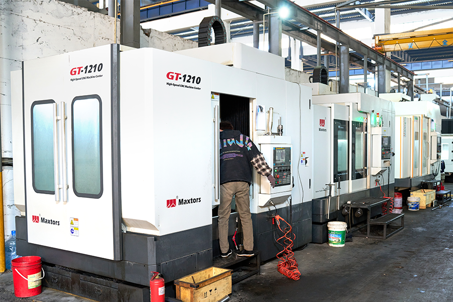 Cnc Machine Processing Equipment Workshop